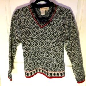 Beautiful cashmere sweater worn but still lots of life .